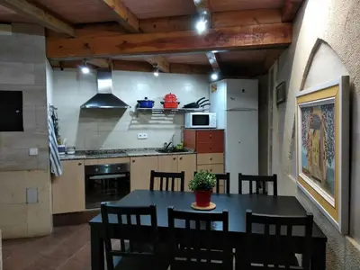 Una cocina o zona de cocina en Casa del Pintor