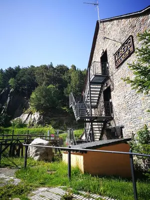 Paisaje cerca de este albergue