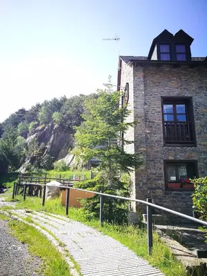 Paisaje cerca de este albergue