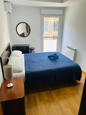 Cama o camas de una habitación en Sol y Luna