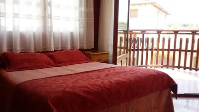 Cama o camas de una habitación en Hostal Rural Casa Castro