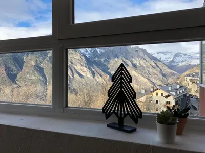 Vista general de una montaña o vista desde el apartamento