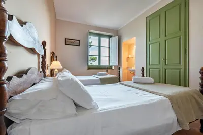 Cama o camas de una habitación en Mas Barbat