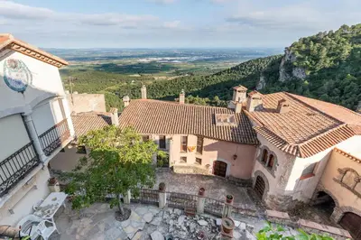 Paisaje cerca de esta villa