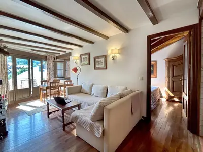 Zona de estar de Apartamento Centro Tahull Y Parking Gratis, El Rinconcito Rural