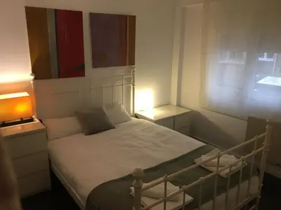 Cama o camas de una habitación en Apartamento Manuela Sancho