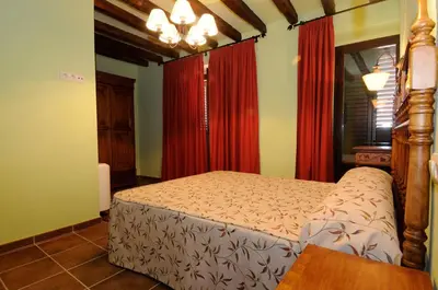 Cama o camas de una habitación en Las Ollerias