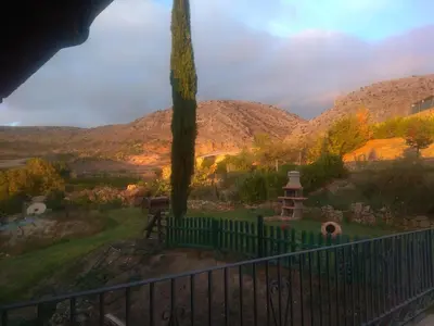 Paisaje cerca of this country house