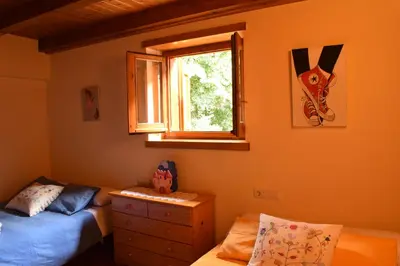 Cama o camas de una habitación en Apartamento Forcanada