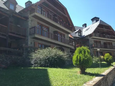Jardín al aire libre en Apartamento Forcanada