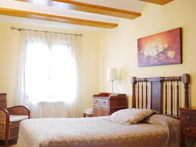 Cama o camas de una habitación en Apartamentos Casa Cecilia