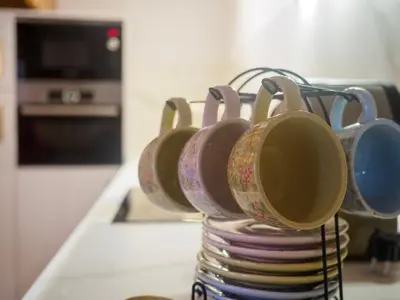 Una cocina o zona de cocina en Apartamentos Casa Cecilia