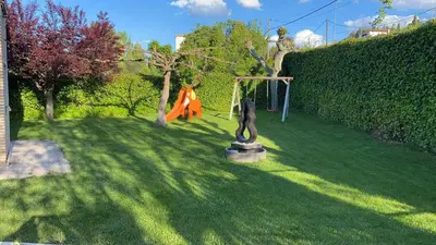 Jardín al aire libre en Villa Castro