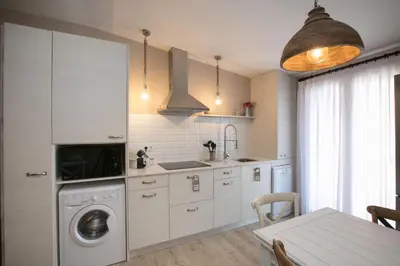 Una cocina o zona de cocina en Apartaments Cal Trumfo
