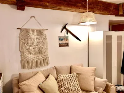 Zona de estar de Apartamentos LÓRIEN Candanchú