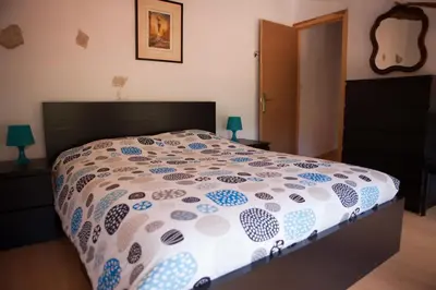 Cama o camas de una habitación en Corral De La Solana