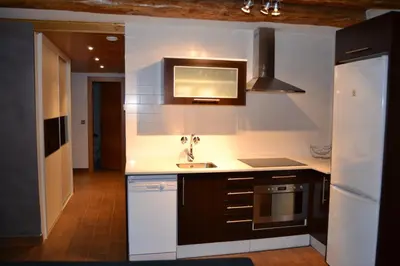 Una cocina o zona de cocina en Apartamentos La Era