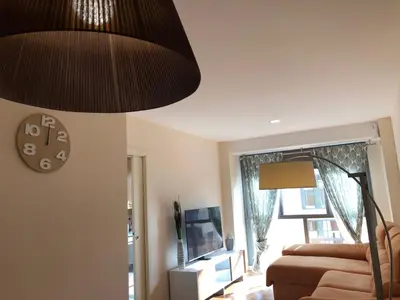 Una televisión o centro de entretenimiento en Destino Deluxe Pirineos
