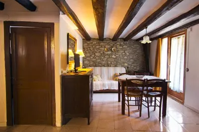 Zona de estar de Casa Rural Baró