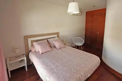 Cama o camas de una habitación en El Mirador de Nabaín