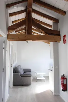 Zona de estar de Apartamentos Elizondo Center