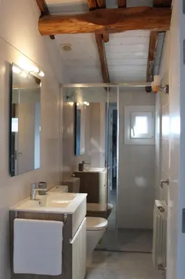 Un baño de Apartamentos Elizondo Center