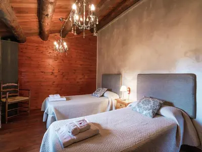 Cama o camas de una habitación en Belvilla by OYO Casa Espunyes Plata