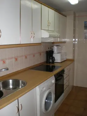 Una cocina o zona de cocina en Apartamento Maladeta