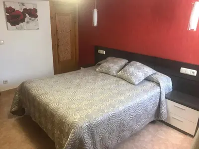 Cama o camas de una habitación en Casa Murillo