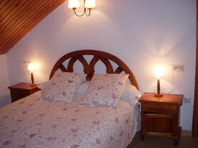 Cama o camas de una habitación en Casa Carlà