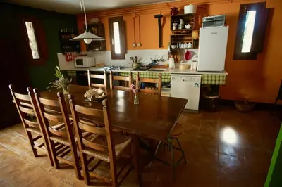 Una cocina o zona de cocina en Cal Talaia