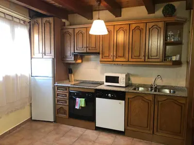 Una cocina o zona de cocina en Casa Valenti exterior