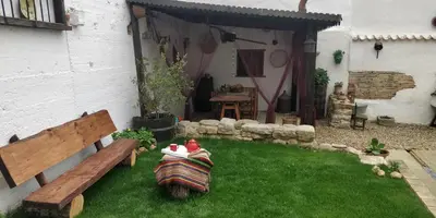 Jardín al aire libre en La mimosa