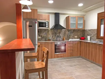 Una cocina o zona de cocina en Camí de la Font