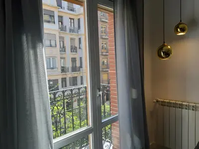 Un balcón o terraza de La parada de Conde Aranda