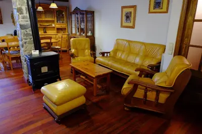 Zona de estar de Apartamento rùstico Escunhau
