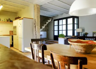 Una cocina o zona de cocina en Ca L'Olier