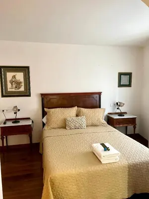 Cama o camas de una habitación en Casa Churchill