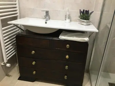 Un baño de Casa Tato Figuerola d'Orcau