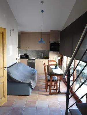 Una cocina o zona de cocina en Apartament casa Rural Cal Xico d'Adrall -La Seu d'Urgell-Andorra