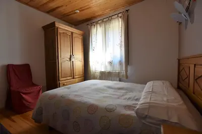 Cama o camas de una habitación en Apartamentos L´Era de Baix