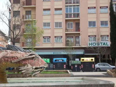 Edificio en el que se encuentra el albergue