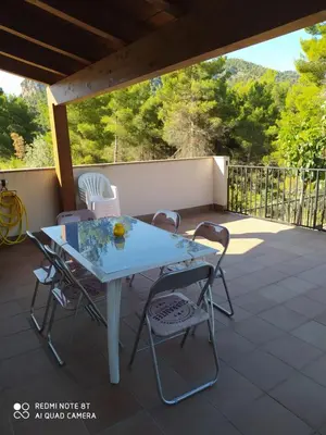 Un balcón o terraza de La Costeta de Beseit