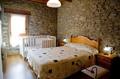 Cama o camas de una habitación en Casa Ros