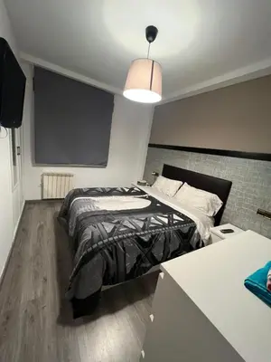 Cama o camas de una habitación en La Perla del Pirineo
