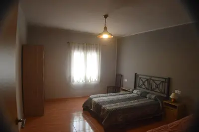 Cama o camas de una habitación en Casa Rural El Convento
