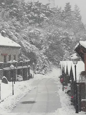 Unifamiliar con jardin VU-HUESCA-22-315 en invierno