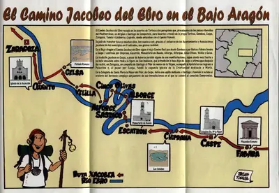 Plano de LA GATERA 1D BAJO ARAGON - MATARRAÑA