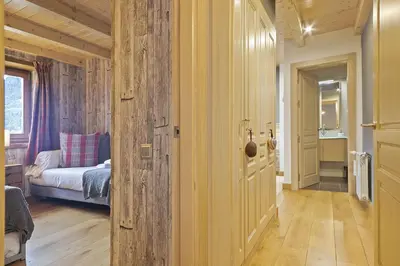 Cama o camas de una habitación en LUDERNA - Apartamento Vista Unha A