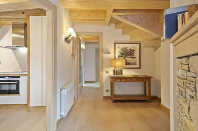 Una cocina o zona de cocina en LUDERNA- Apartamento Vista Unha C